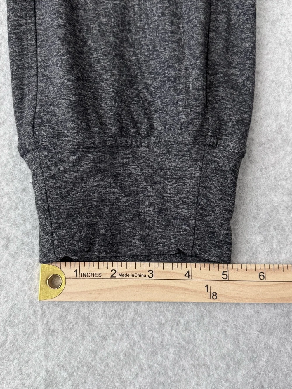 Lululemon Jogger Pants Size 4 Gray W6BYMS Ready to Rulu High Rise Cropped